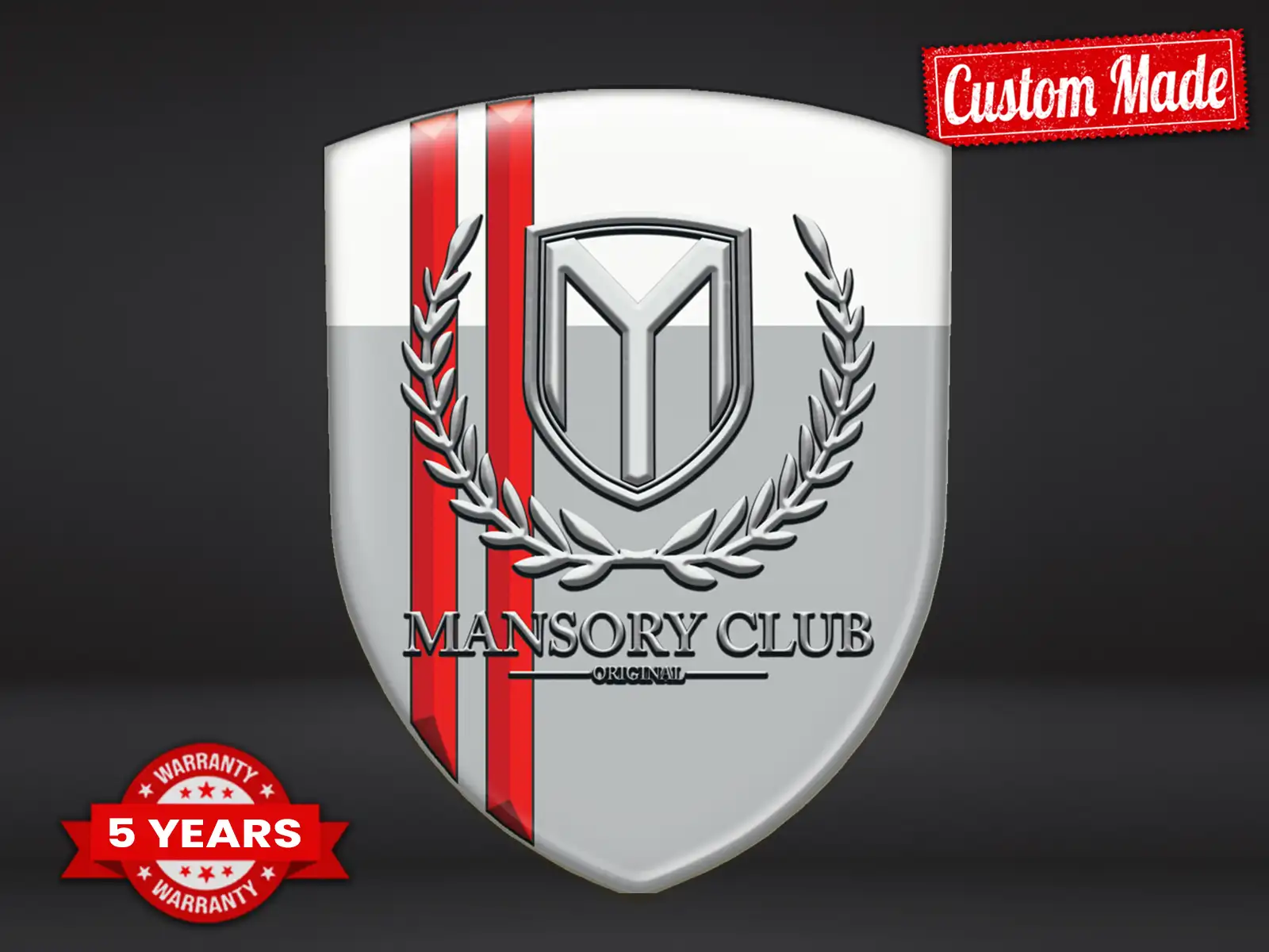 Mansory Custom Car Badges Max Lasting Stylish Pro Design